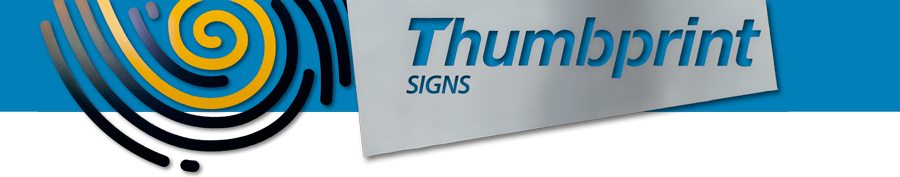 Thumbprint Signs